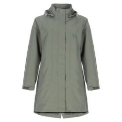 Parka dla kobiet Pro-X Elements Clarissa. Zielone płaszcze PRO-X ELEMENTS, m, bez wzorów, z materiału, z kapturem. Za 526.00 zł.