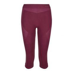 Damskie legginsy 3/4 Falke Warm. Brązowe legginsy Falke, bez wzorów, z elastanu, sportowe. Za 284.50 zł.