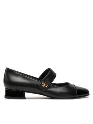 Tory Burch Baleriny 160313 Czarny. Czarne baleriny Tory Burch, bez wzorów, ze skóry, bez obcasa, bez zapięcia. Za 1,599.00 zł.