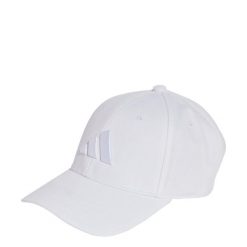 Czapka B-Ball Tonal. Białe czapki z daszkiem adidas, bez wzorów, z bawełny, klasyczne. Za 109.00 zł.