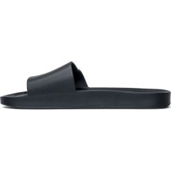 Klapki damskie czarne Melissa Beach Slide AD. Czarne klapki Melissa, bez wzorów, z materiału, bez obcasa, bez zapięcia. Za 169.99 zł.