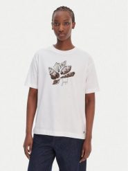 JOOP! T-Shirt Tristiane 30102427 Biały Regular Fit. Białe t-shirty Joop!, bez wzorów, z bawełny, bez kołnierzyka, bez ramiączek. Za 479.99 zł.