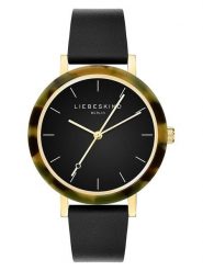 Liebeskind Zegarek kwarcowy w kolorze czarnym rozmiar: onesize. Czarne, analogowe zegarki Liebeskind, ze stali. Za 430.76 zł.