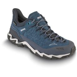 Buty trekkingowe damskie MEINDL Sion Lady GTX z membraną Gore-tex. Niebieskie buty trekkingowe MEINDL, z gore-texu, bez zapięcia. Za 929.00 zł.
