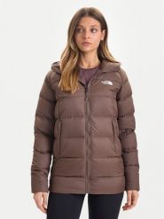 The North Face Kurtka puchowa Hyalite NF0A8E74 Brązowy Regular Fit. Brązowe kurtki The North Face, xs, bez wzorów, z puchu, bez kaptura. Za 1,249.00 zł.