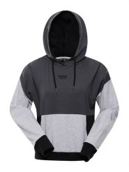 Alpine Pro Bluza "Onoda" w kolorze antracytowo-szaro-czarnym rozmiar: M. Czarne bluzy Alpine Pro, m, bez wzorów, bez ramiączek, z kapturem. Za 220.63 zł.
