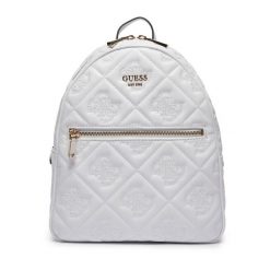 Plecak Guess. Białe plecaki Guess, z aplikacjami, bez dodatków. Za 1,009.00 zł.