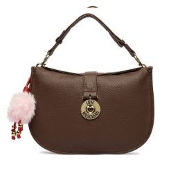 Torebka LOVE MOSCHINO. Brązowe torebki klasyczne Love Moschino, bez wzorów, klasyczne, bez dodatków. Za 1,029.00 zł.