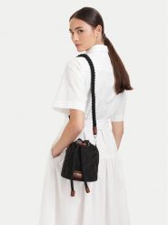 Max Mara Torebka 2616511029650 Czarny. Czarne torebki klasyczne Max Mara, bez wzorów, z materiału, bez dodatków. Za 739.99 zł.