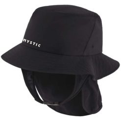 Kapelusz Mystic Surf Hat Black. Czarne kapelusze Mystic, bez wzorów, z materiału. Za 360.35 zł.
