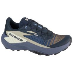 Buty Salomon Genesis 474432 niebieskie. Niebieskie buty do biegania bez wzorów, z materiału, bez zapięcia, do biegania. Za 760.83 zł.