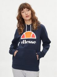 Ellesse Bluza Yuffie SRK12901 Granatowy Regular Fit. Niebieskie bluzy Ellesse, bez wzorów, z bawełny, bez kaptura. Za 179.99 zł.