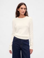 GAP Sweter w kolorze kremowym rozmiar: XXL. Brązowe swetry GAP, xxl, bez wzorów, bez ramiączek. Za 140.86 zł.