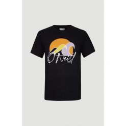 Koszulka damska O'Neill Luano Graphic. Czarne t-shirty sportowe O'Neill, xs, bez wzorów, bez ramiączek. W wyprzedaży za 93.00 zł.
