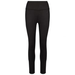 Damskie legginsy Trespass Kanika. Czarne legginsy Trespass, bez wzorów, z elastanu. Za 225.00 zł.