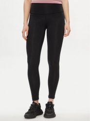 New Balance Legginsy WP41501 Czarny Slim Fit. Czarne legginsy New Balance, bez wzorów, z bawełny, sportowe. Za 109.99 zł.