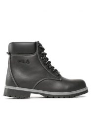Fila Trapery Maveric Mid Wmn FFW0219.83052 Czarny. Czarne botki Fila, bez wzorów, ze skóry, bez obcasa, bez zapięcia. Za 339.99 zł.