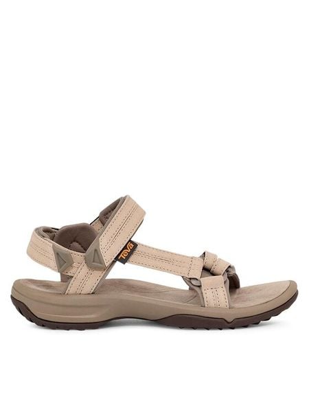 Teva Sandały Terra Fi Lite Suede 1124035 Beżowy. Brązowe sandały Teva, bez wzorów, bez obcasa, bez zapięcia. Za 449.99 zł.