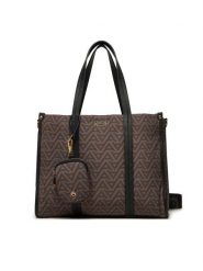 Aldo Torebka Nanyssa 13824329 Brązowy. Brązowe shopper bag Aldo, bez wzorów, z materiału, bez dodatków. Za 419.99 zł.