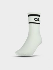 4F Skarpety casual za kostkę 4F x Anna Lewandowska - białe 35-38. Białe skarpetki 4f, bez wzorów, z bawełny. Za 29.99 zł.