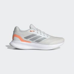Buty Runfalcon 5 Running. Białe buty do biegania adidas, bez wzorów, bez zapięcia, do biegania. Za 259.00 zł.