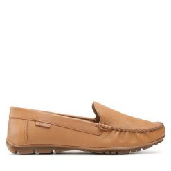 Mokasyny Lasocki. Brązowe mokasyny Lasocki, bez wzorów. Za 159.99 zł.