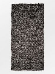 Becksöndergaard Wełniany szal w kolorze jasnoszaro-czarnym - 200 x 100 cm rozmiar: onesize. Szare szaliki i kominy Becksöndergaard, bez wzorów, z materiału. Za 173.99 zł.