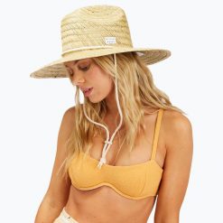 Kapelusz damski Billabong New Comer. Brązowe kapelusze Billabong, bez wzorów. Za 129.99 zł.