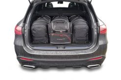 Torby Do Bagażnika Mercedes-Benz Glc Mhev 2022+ 4Szt Kjust. Czarne torby podróżne KJUST, bez wzorów, z kauczuku. Za 1,339.00 zł.