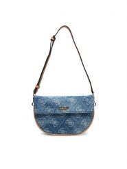 Guess Torebka HWDG96 45190 Niebieski. Niebieskie torebki klasyczne Guess, z aplikacjami, z materiału, bez dodatków. Za 479.99 zł.