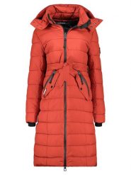 ANAPURNA Parka "Cabana" w kolorze czerwonym rozmiar: L. Czerwone płaszcze ANAPURNA, l, bez wzorów, z tkaniny, bez kaptura. Za 237.73 zł.