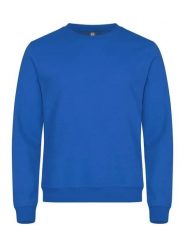 Clique Basic Roundneck blu królewski bluza unisex – royal blue. Niebieskie bluzy CLIQUE, xs, bez wzorów, z bawełny, bez kaptura. Za 158.26 zł.