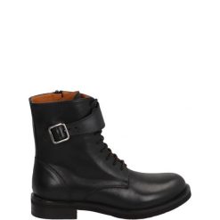 CZARNE BOTKI 6301 VIT NERO. Czarne botki Venezia, bez wzorów, ze skóry, bez obcasa, bez zapięcia. Za 359.00 zł.