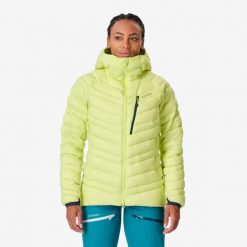 Kurtka puchowa damska Simond Alpinism. Niebieskie kurtki SIMOND, m, bez wzorów, z puchu, sportowe, bez kaptura. Za 499.99 zł.
