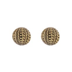 Kolczyki Marc Jacobs. Żółte kolczyki Marc Jacobs, złote. Za 269.99 zł.