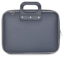Torba Bombata Classic 13''-14'' charcoal. Szare torby na laptopa Bombata, bez wzorów, na ramię. Za 249.00 zł.