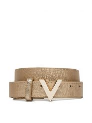 Valentino Pasek Divina VCS1R456GMS Złoty. Żółte paski Valentino, bez wzorów, ze skóry. Za 139.99 zł.