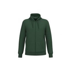 Bluza z kapturem Kariban. Zielone bluzy KARIBAN, xl, bez wzorów, z bawełny, bez ramiączek, z kapturem. Za 220.00 zł.
