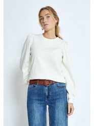 Peppercorn Bluza w kolorze białym rozmiar: XS. Białe bluzy Peppercorn, xs, bez wzorów, z bawełny, bez ramiączek, bez kaptura. Za 166.45 zł.