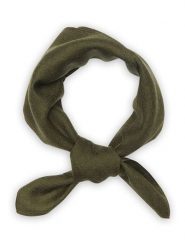 Perfect Cashmere Kaszmirowa chusta "Nosara" w kolorze khaki - 56 x 56 cm rozmiar: onesize. Brązowe chusty Perfect Cashmere, bez wzorów, z kaszmiru. Za 179.45 zł.