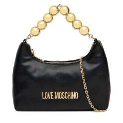 Torebka LOVE MOSCHINO. Czarne kopertówki Love Moschino, bez wzorów, wizytowe, bez dodatków. Za 609.99 zł.