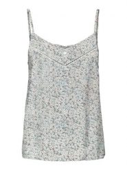 ONLY Top w kolorze turkusowym rozmiar: XL. Niebieskie topy ONLY, xl, bez wzorów, z wiskozy, bez kołnierzyka, bez ramiączek. Za 72.95 zł.