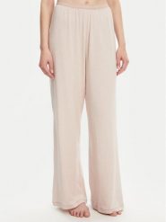 Tommy Hilfiger Spodnie piżamowe UW0UW05776 Beżowy Relaxed Fit. Brązowe piżamy Tommy Hilfiger, l, bez wzorów, z bawełny, bez kołnierzyka, bez ramiączek. Za 219.99 zł.