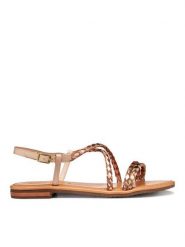 Geox Sandały D Sozy S D65LXA 0KFKY C8ZH8 Brązowy. Brązowe sandały Geox, bez wzorów, ze skóry, bez obcasa, na płaskiej podeszwie, bez zapięcia. Za 389.99 zł.