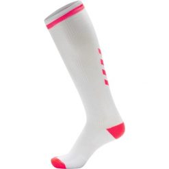 Skarpety sportowe dla dorosłych Hummel Elite Indoor Sock High. Białe skarpetki Hummel, bez wzorów. Za 51.00 zł.