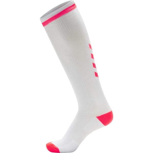 Skarpety sportowe dla dorosłych Hummel Elite Indoor Sock High. Białe skarpetki Hummel, bez wzorów. Za 51.00 zł.