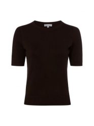 Marie Lund Sweter Kobiety drobna dzianina brązowy, L. Brązowe swetry Marie Lund, l, bez wzorów, z dzianiny, bez ramiączek. Za 159.95 zł.