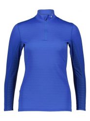 Mizuno Koszulka funkcyjna "Mideight" w kolorze niebieskim rozmiar: XS. Niebieskie t-shirty sportowe Mizuno, xs, bez wzorów, bez ramiączek, outdoorowe. Za 61.75 zł.