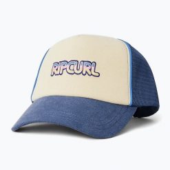 Czapka z daszkiem damska Rip Curl Mixed Revival Trucker. Niebieskie czapki z daszkiem Rip Curl, bez wzorów. Za 98.99 zł.