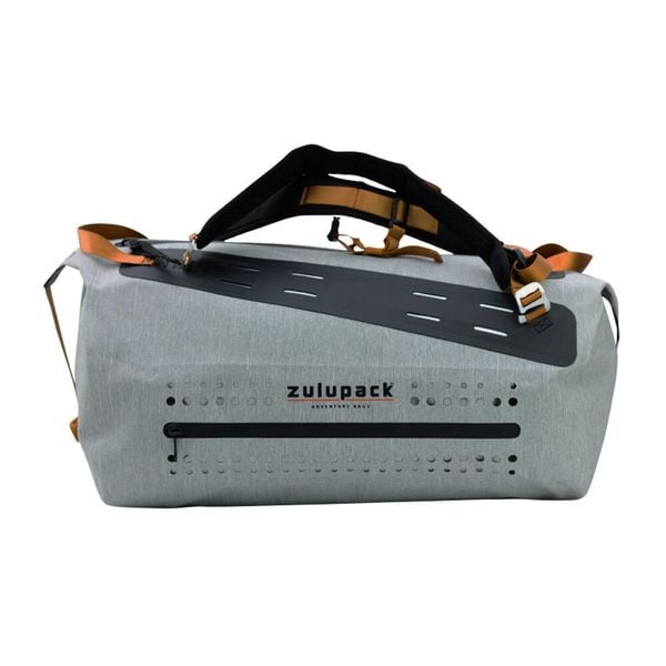 Wodoodporna torba podróżna - Rackham 40L - IP66. Brązowe torby podróżne ZULUPACK, bez wzorów, z materiału, na ramię. Za 984.99 zł.